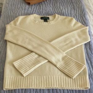 Ralph Lauren cashmere crew neck pullover